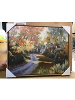 Threshold framed printed canvas 20x16