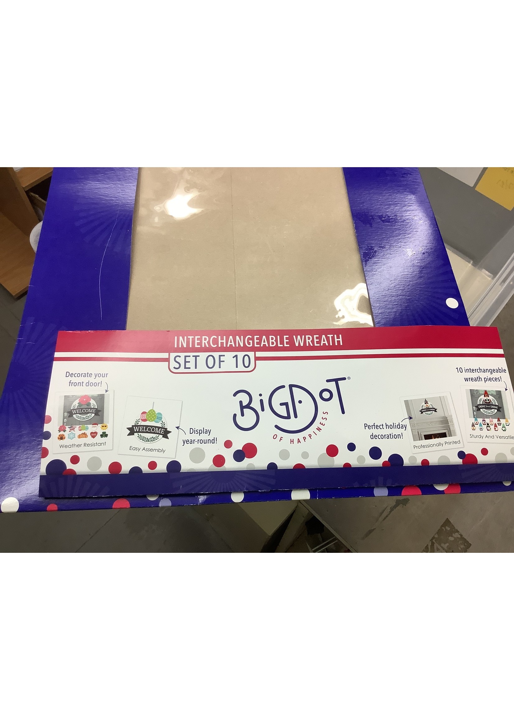 *Missing Some Pieces* Gnome Wreath