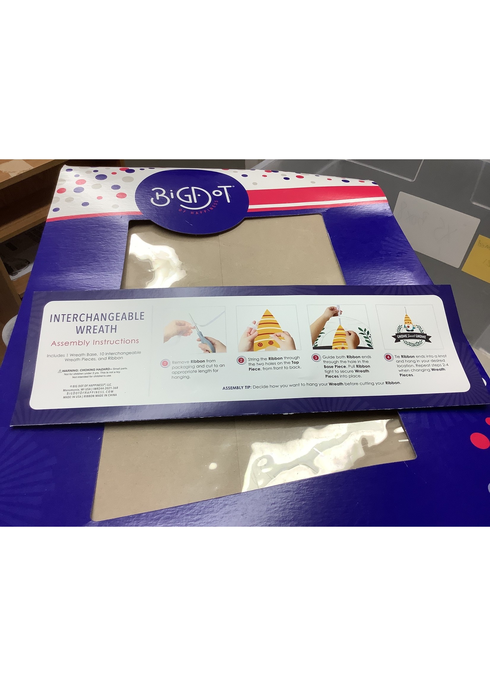 *Missing Some Pieces* Gnome Wreath