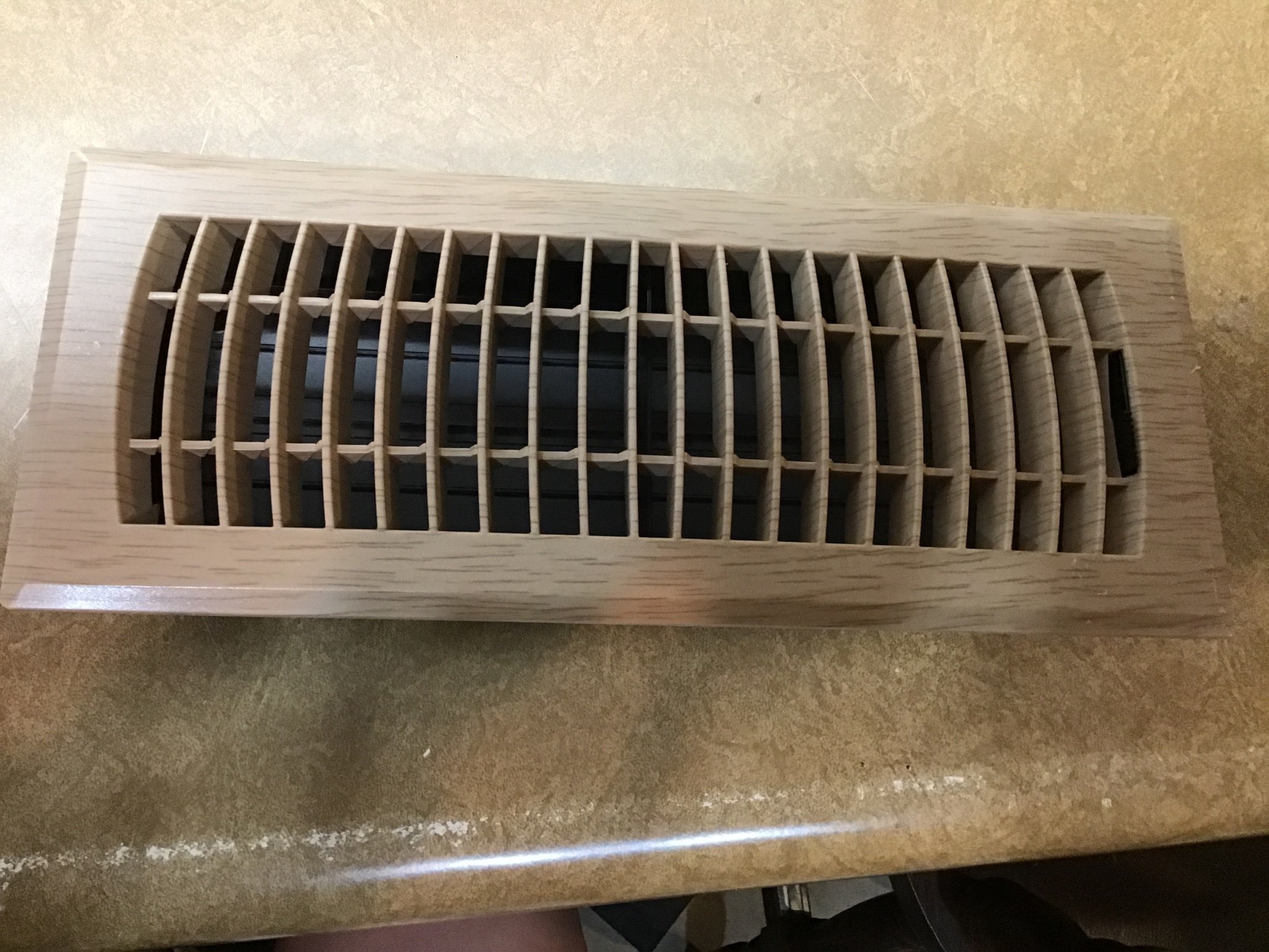 allen + roth Floor Register Mahogany Floor Register (Duct Opening: 12