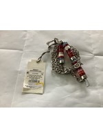 A New Day Mixed Bead and Chain Bracelet Set 3pc - A New Day Metallic Silver