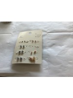 A New Day Multi Stud Earrings 7 pair - A New Day Gold/Silver *missing one pair*