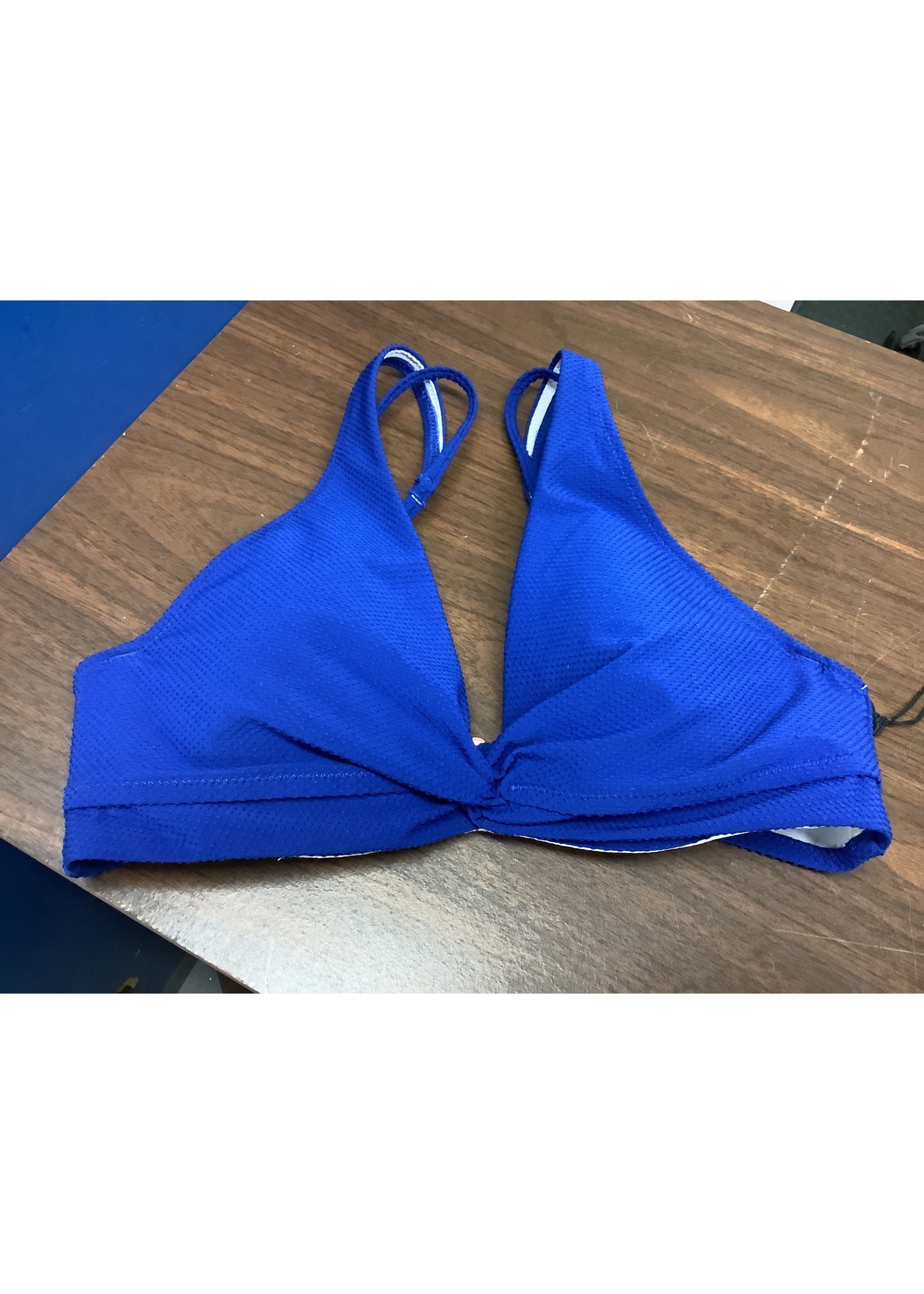 Shade and Shore 34C Blue Bikini Top