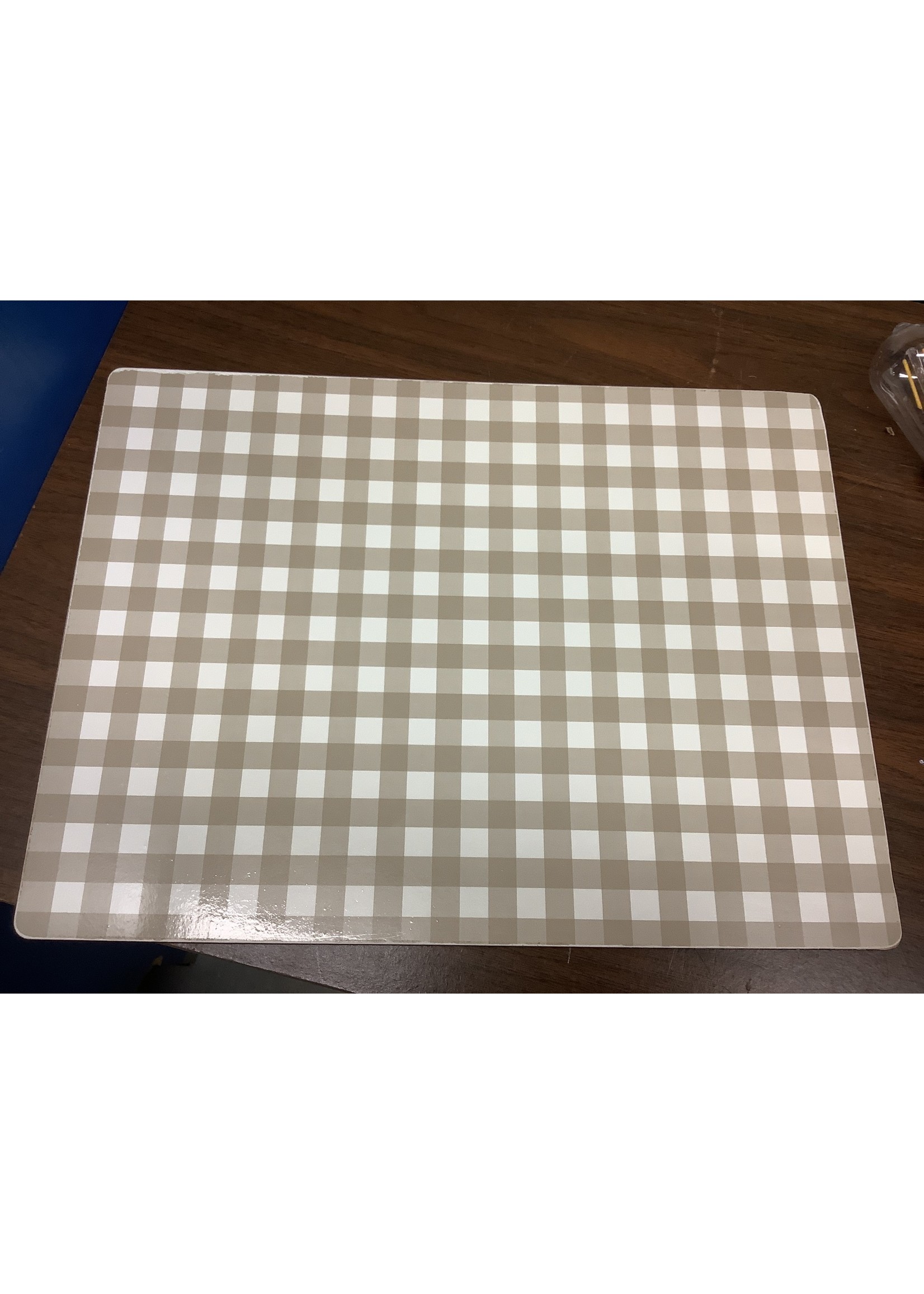 Threshold Cork Buffalo Check Placemat D3 Surplus Outlet