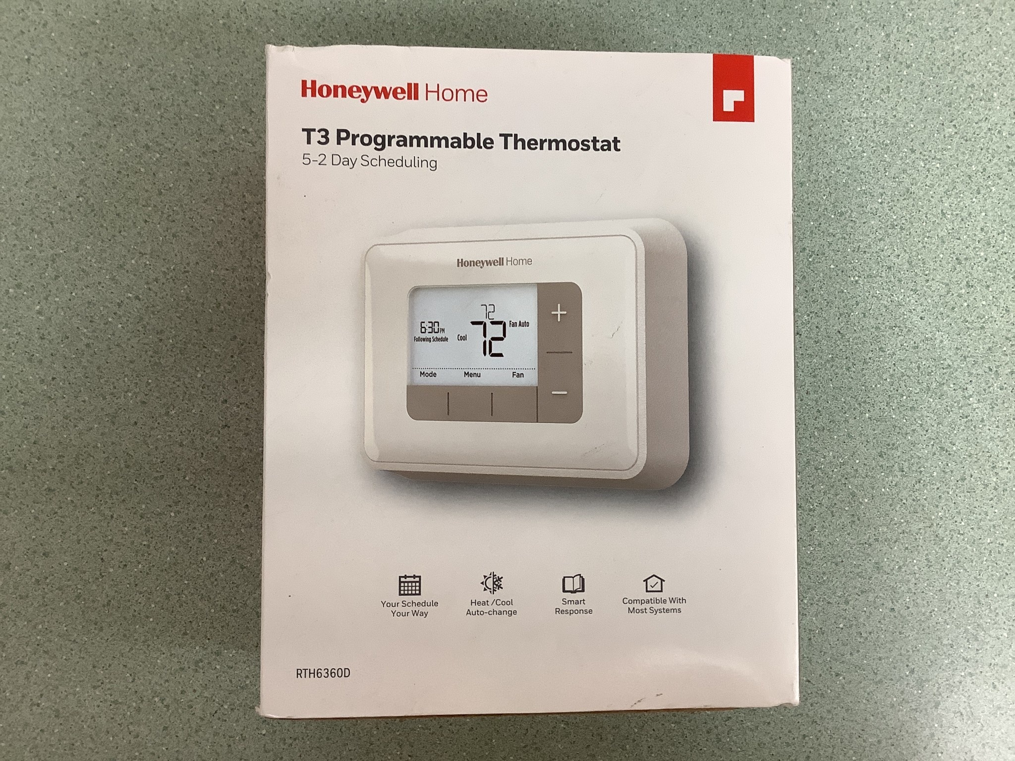 Honeywell home T3 programmable thermostat D3 Surplus Outlet