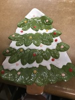 14" x 9" Stoneware Merry Everything Serving Platter - Threshold