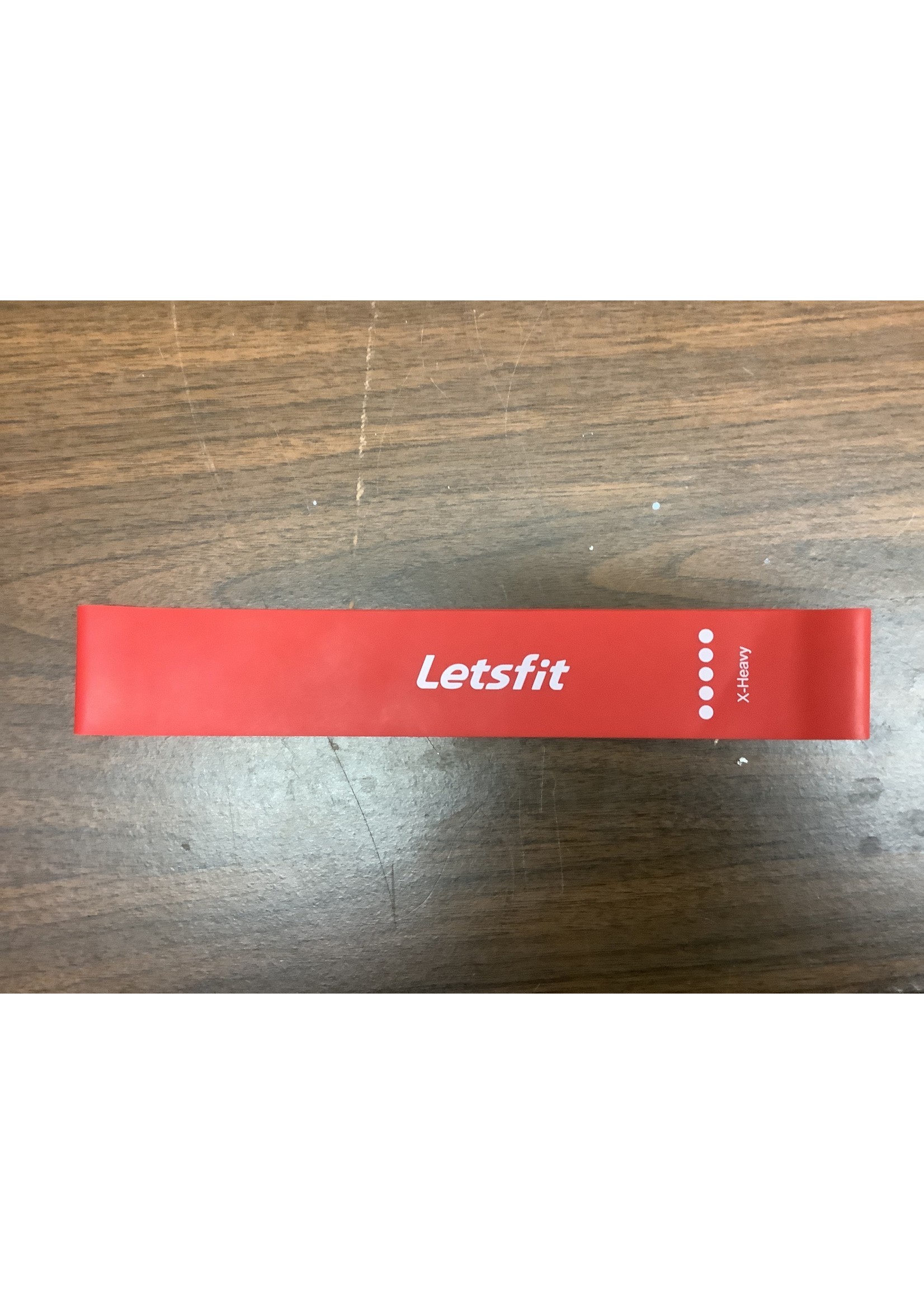 Letsfit Red X-Heavy Resistance Band