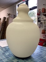 Plastic Frosted Acorn Post-Top Fixture