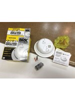 *open box* Smoke/Carbon Monoxide Detector 120V w/Battery Backup Hard Wired / 9V Back-up Battery included (all here, tested)