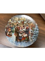 Bradford Exchange Collectors Plate (1992) “Joyful Carolers” Bradex-Nr. 8-D52-10.4