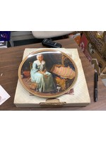 The Bradford Exchange Knowles Collectable Plate “Reminiscing the Quiet”Bradex-Nr. 84-R70-4.12