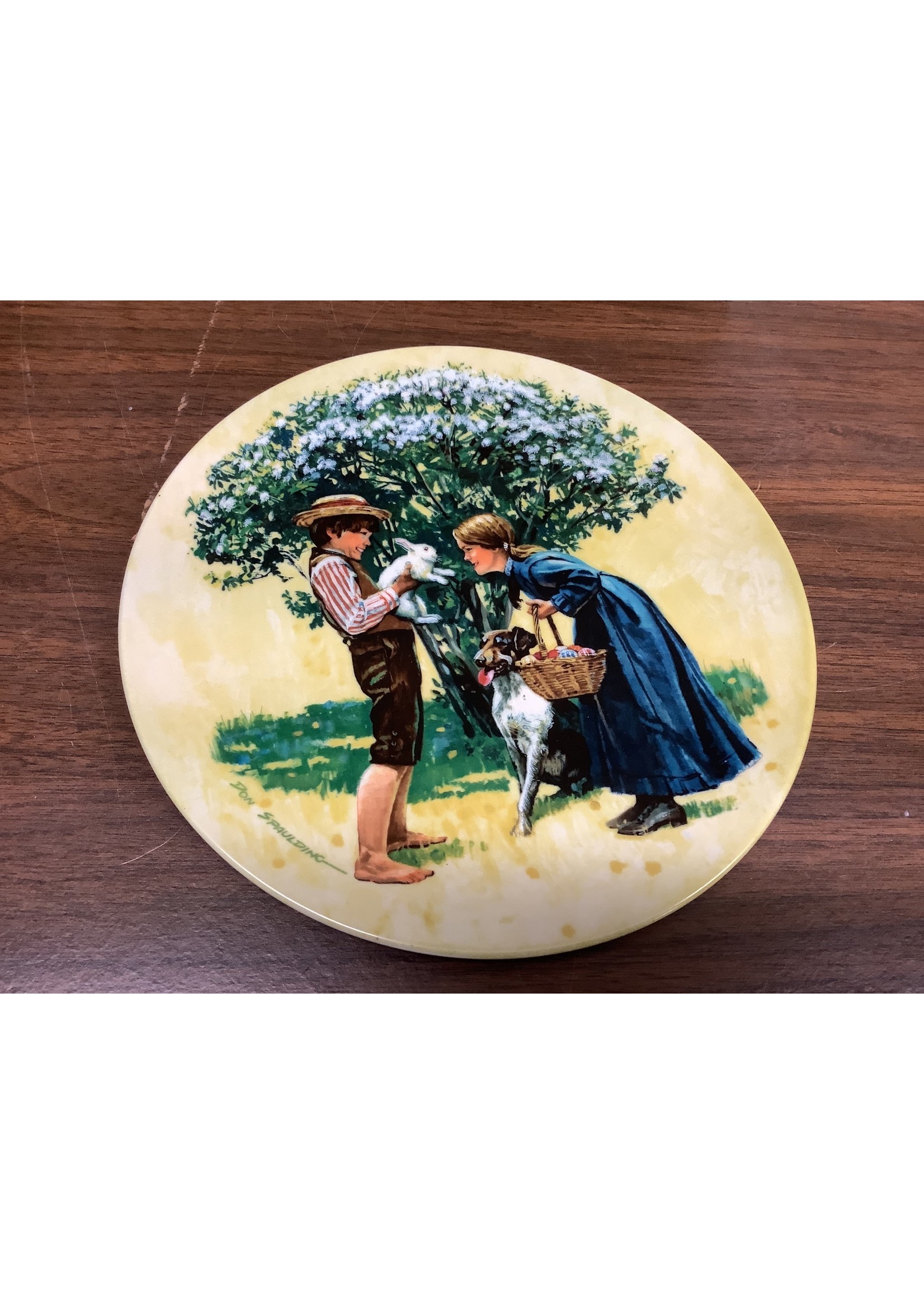 The Bradford Exchange Collectors Plate (1980) “Easter” Bradex-Nr. 84-41-2.3