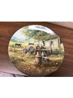 The Bradford Exchange Collectors Plate (1990) “The Dairy Cans” Bradex-Nr. 84-G20-18.6