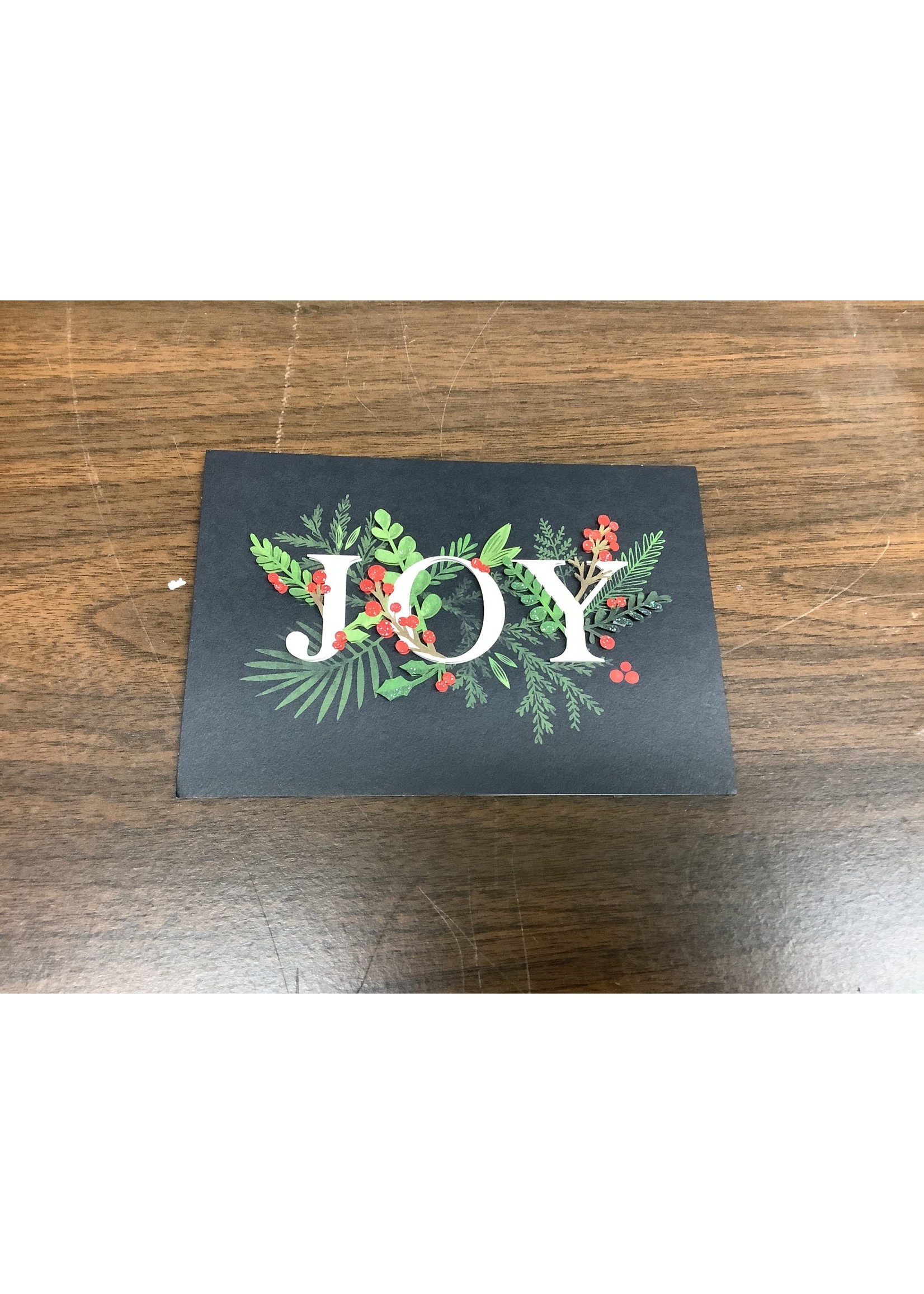 Hallmark “Joy” Christmas Card Packaged
