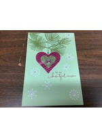 Hallmark Packaged Christmas Card “for my Daughter”