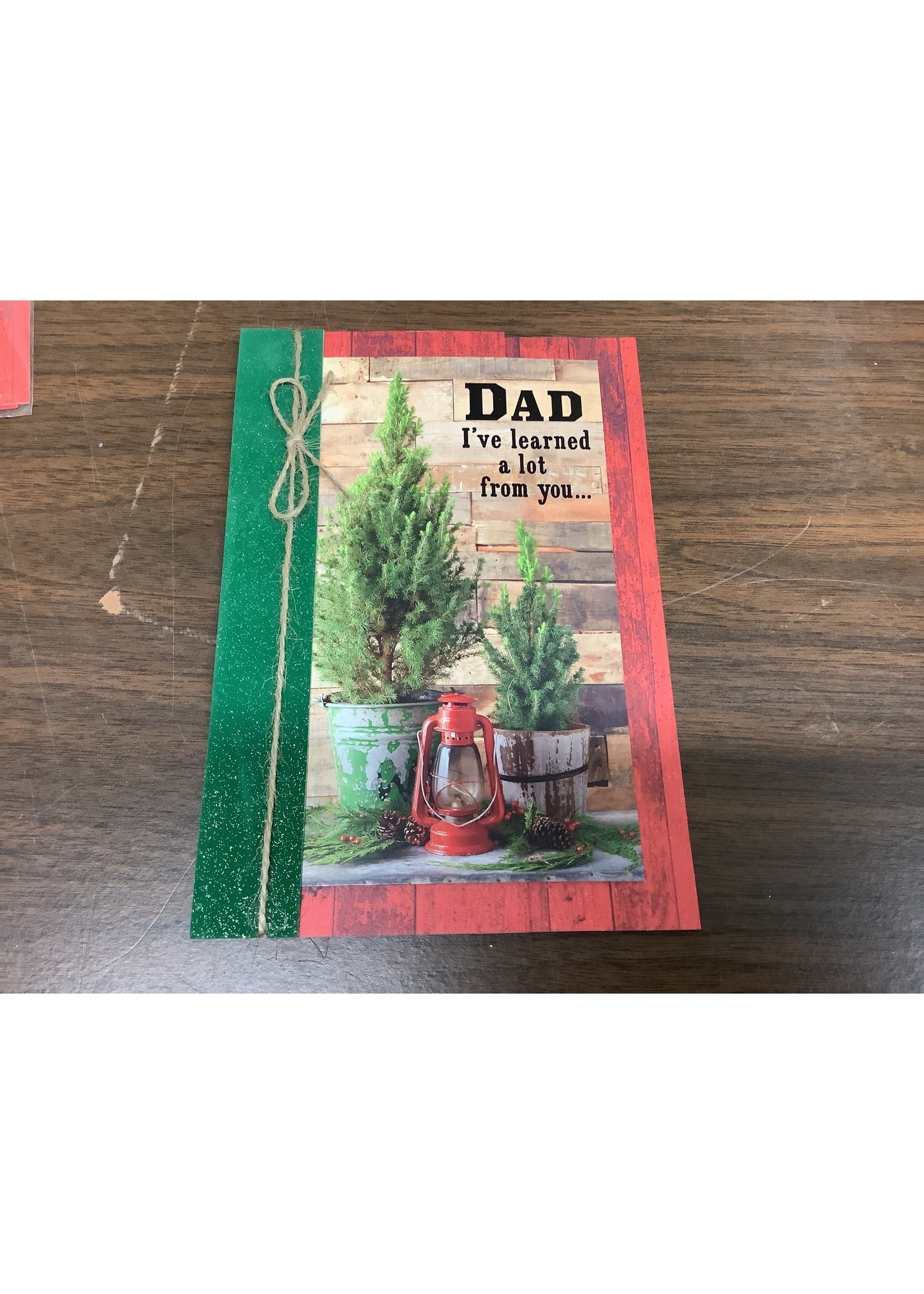 Hallmark Christmas Card “For Dad” Packaged