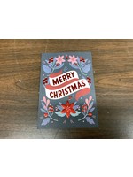 Hallmark Flower “Merry Christmas” Card Packaged