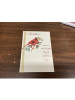 Hallmark Cardinal Christmas Card Packaged