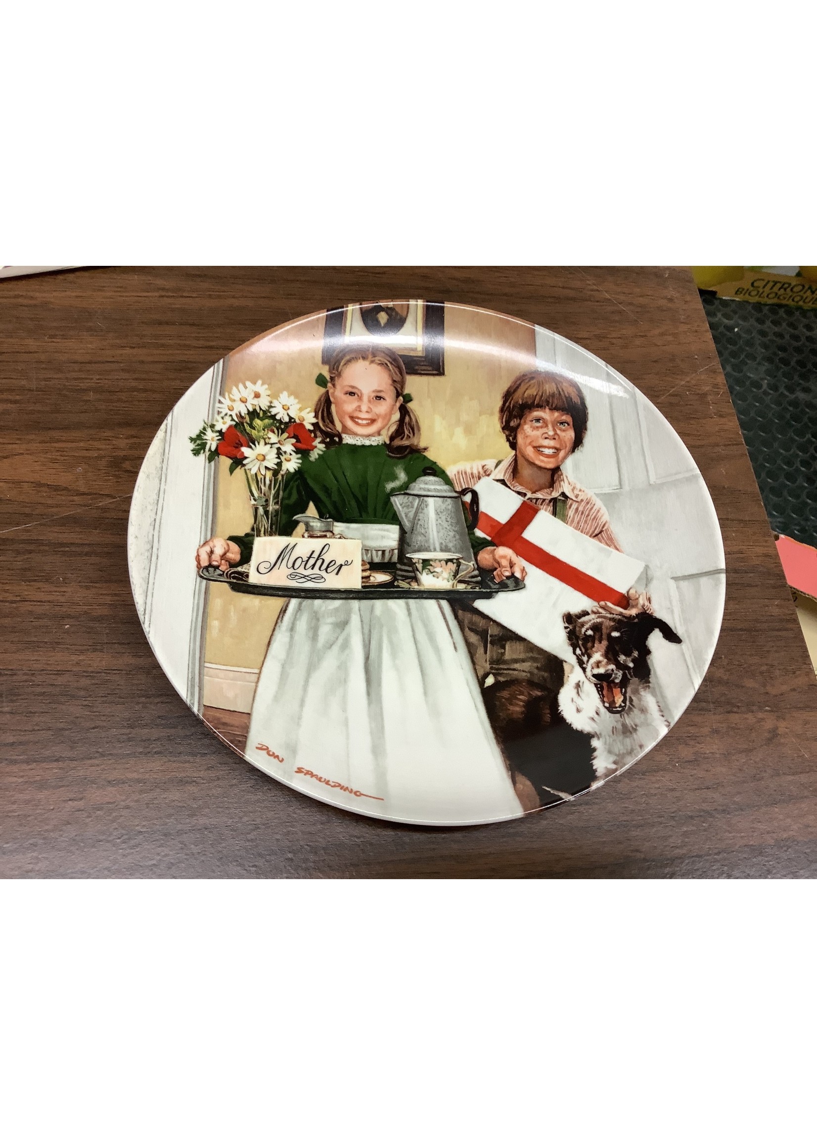 The Bradford Exchange Collectors Plate “Mother’s Day” Bradex-No. 84-K41-2.7