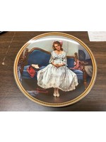 The Bradford Exchange Collectors Plate (1993) “Waiting at the Dance” Bradex-No. 84-R70-4.5