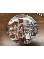 The Bradford Exchange Collectors Plate (1990) “The Toy Store” Bradex-No. 84-G20-2.4