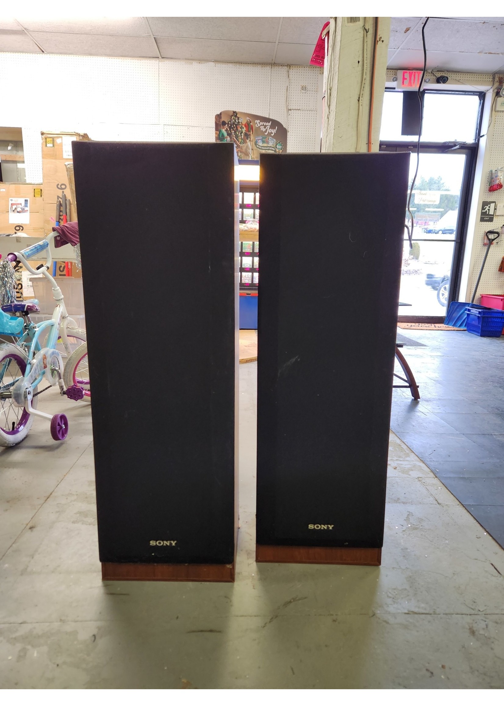 Sony Floor Speaker System Model # SS-U541AV 37 1/2 x 10 1/2 x 12