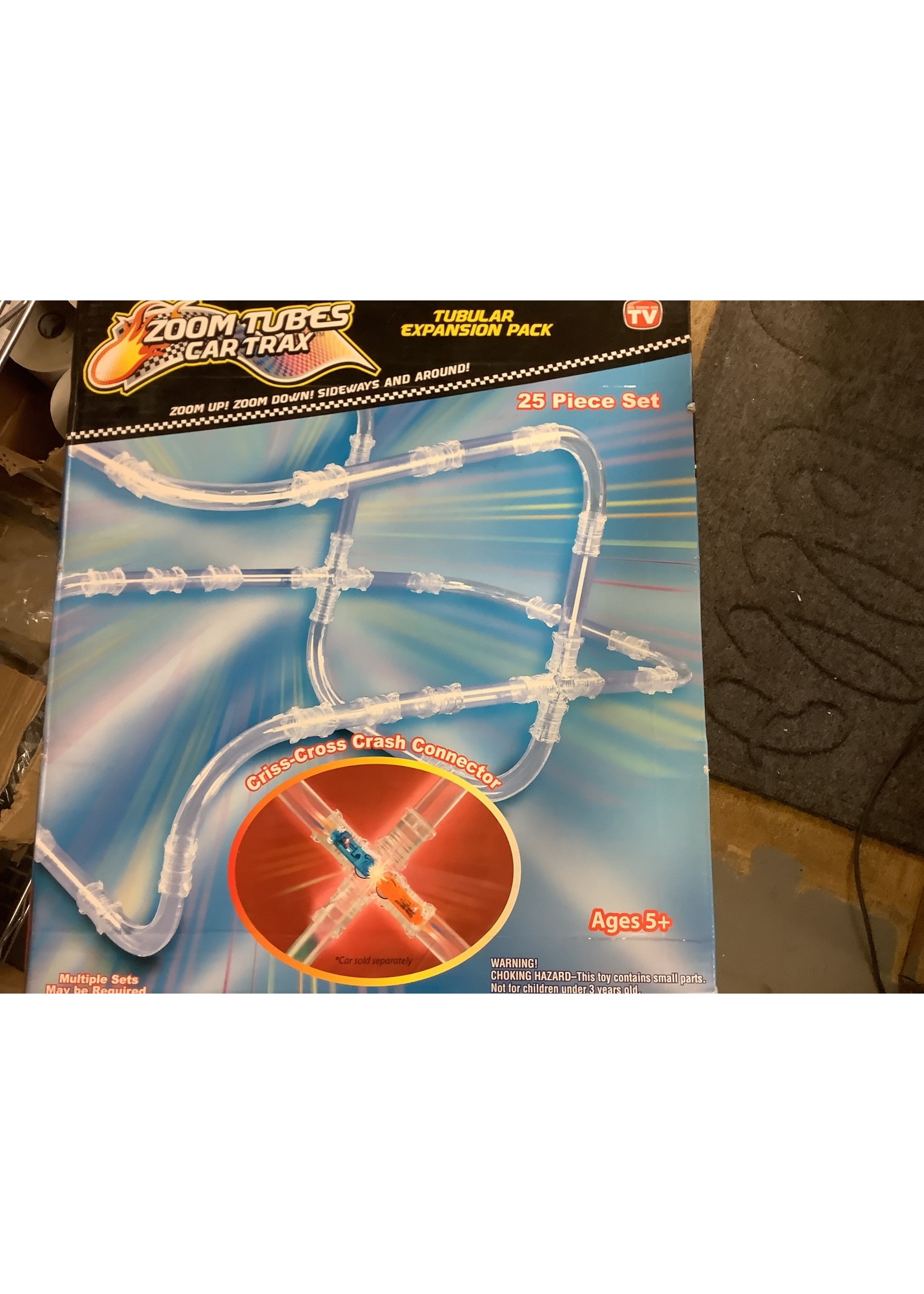 Zoom Tubes RC Car Trax Tubular Fun Bundle 25 Pc Main Kit