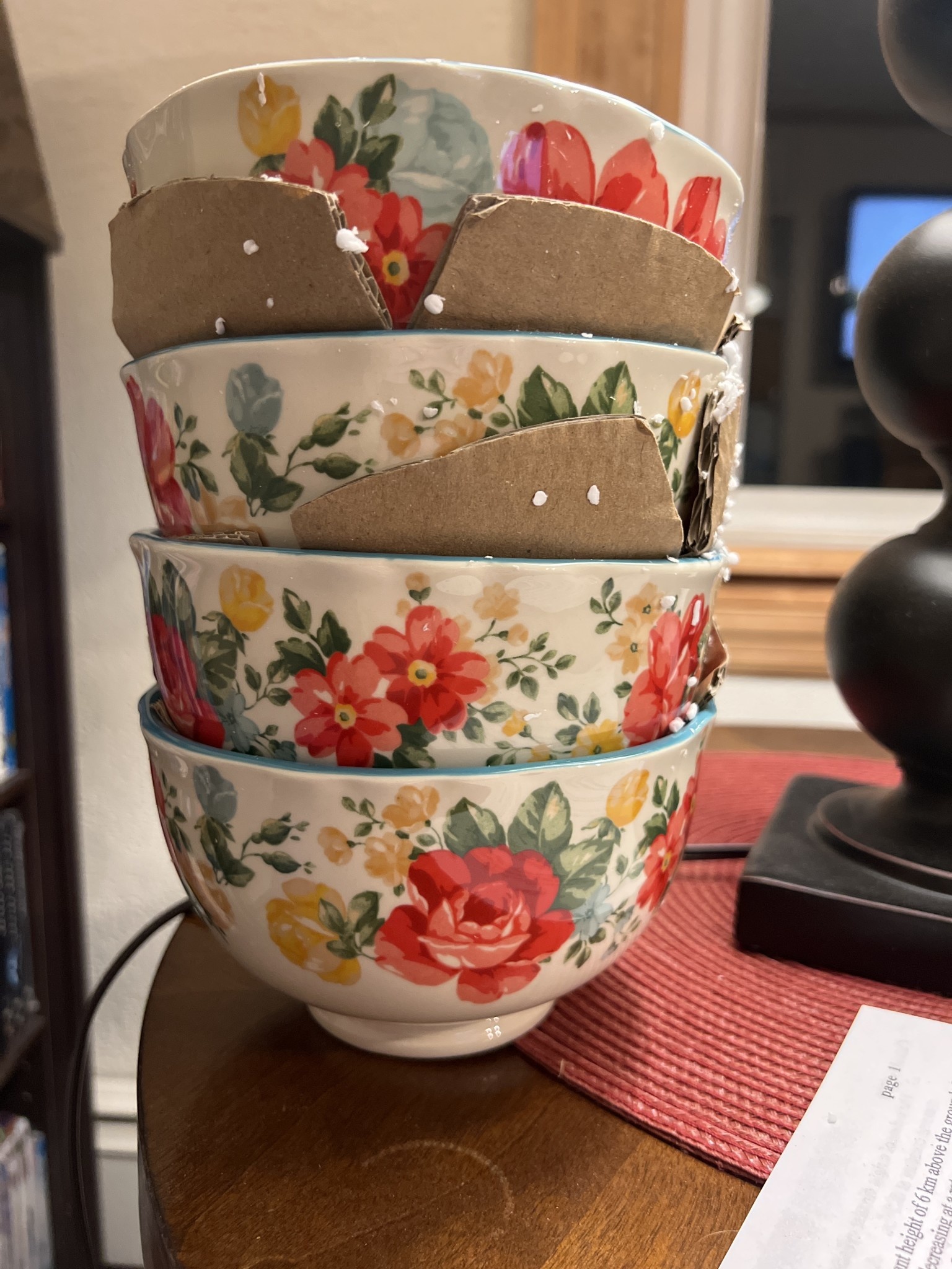 Pioneer Woman Vintage Floral Bowls set of 3 