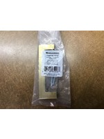 *open package* Brainerd Square 3-3/4-in Center to Center Brushed Brass Rectangular Bar Drawer Pulls