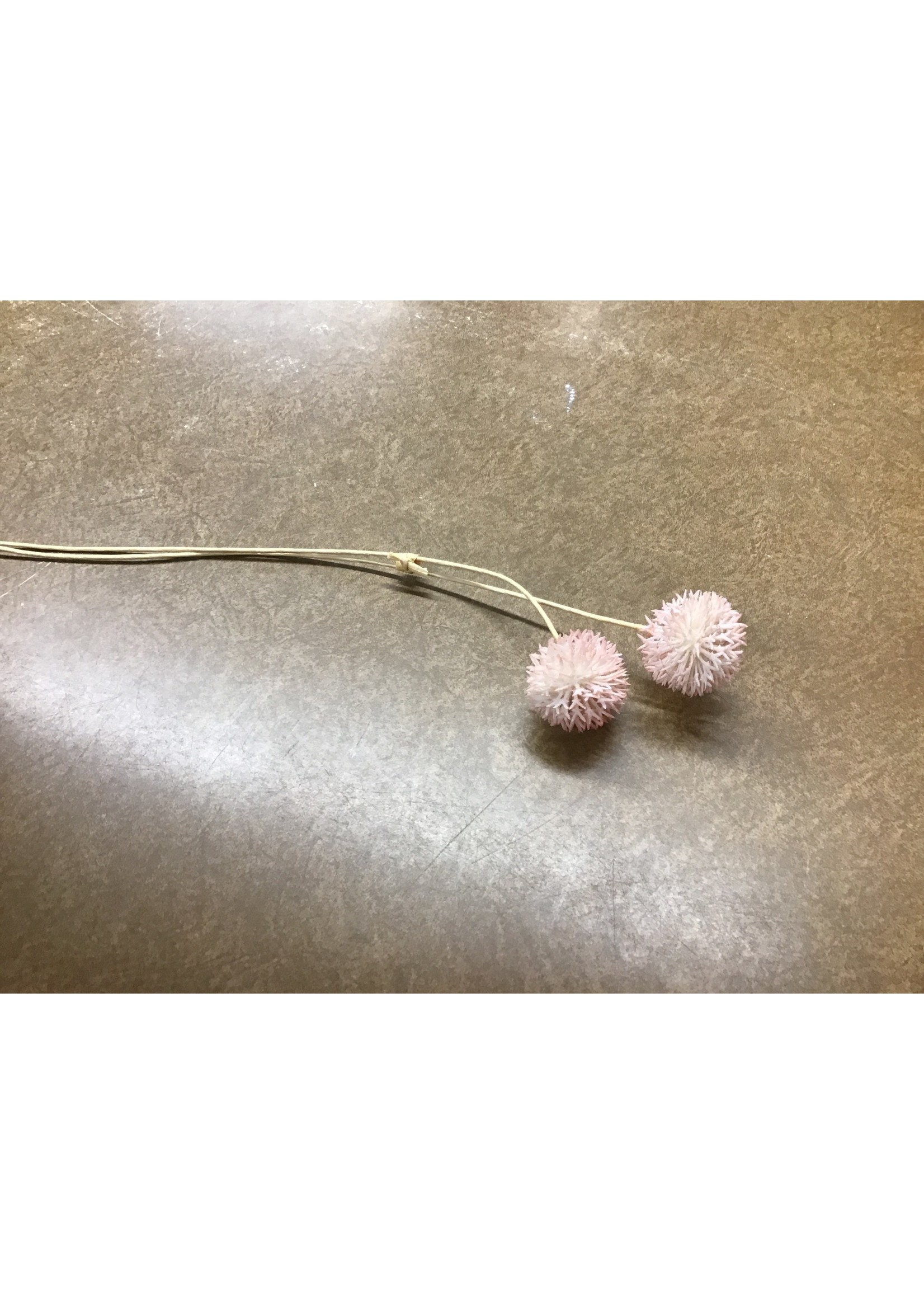 2 pc. Artificial Chrysanthemum Ball pink