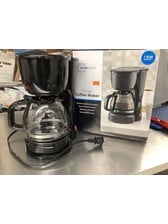 Mainstays Black 5-Cup Drip Coffee Maker, New