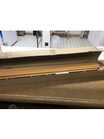 Nien Made, 2.5” Slats Cordless Blind, 35x64, Chestnut