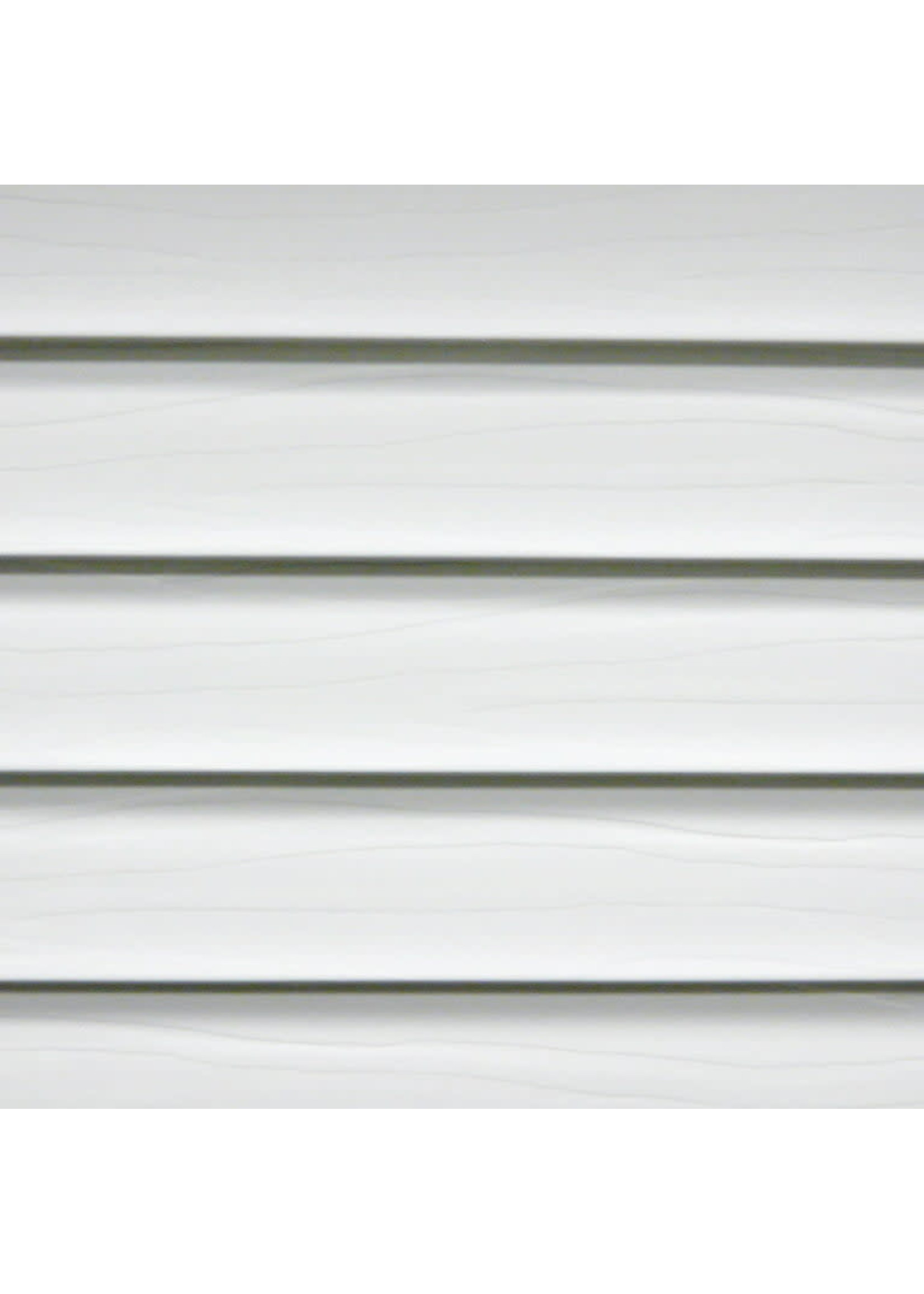 *Open Box Richfield Studios 2 Cordless Faux Wood Blinds, White 39”x64”
