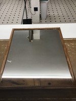 Mirror w/ wooden frame 23”x29”