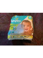 19 Pampers Swaddlers  sz 2 (12 - 18 lb) *open pkg