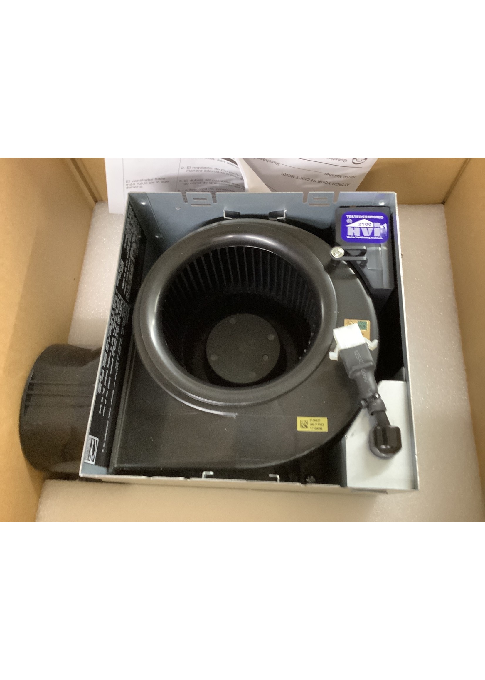 *Ventilation Fan Only Utilitech Model Number 7715-03