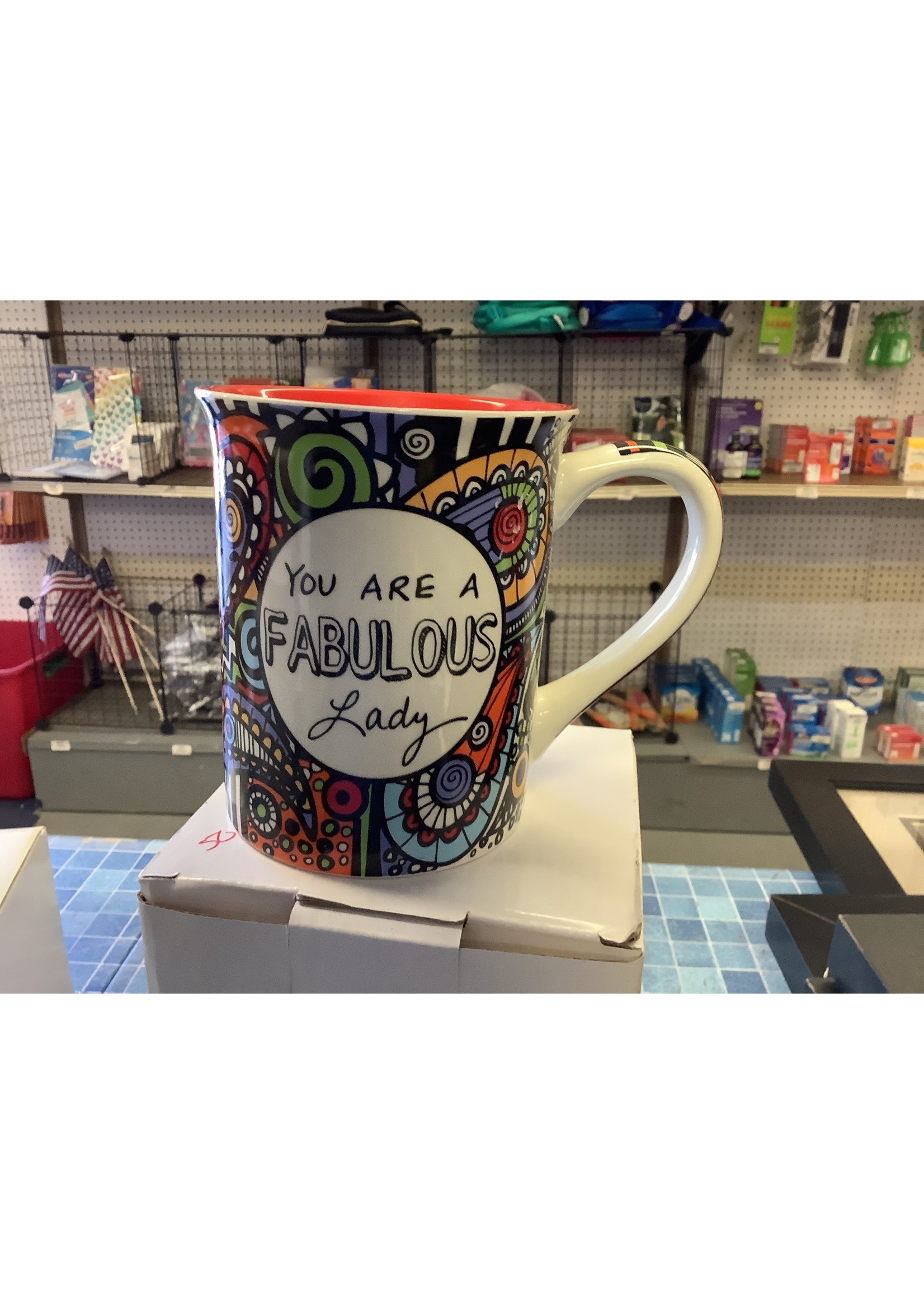 *No Box You Are A Fabulous Lady 16oz Mug Coffee Cup