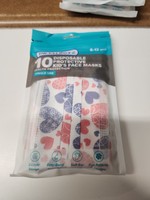 Dr. Talbot's Disposable Kid's Face Masks Hearts 10ct