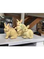 National Tree Company Set Of 3 Decorative Bunnies