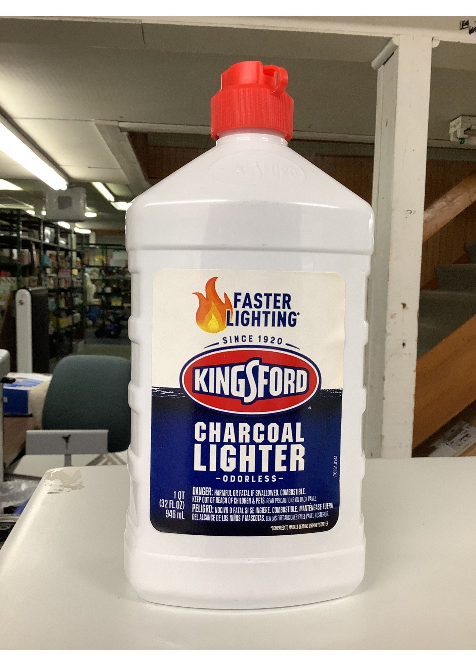 Kingsford Odorless Charcoal Lighter Fluid
