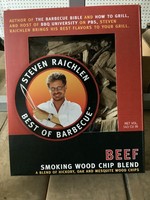 Steven Raichlen Best of BBQ- Beef Smoking Wood Chip Blend 143cu in box