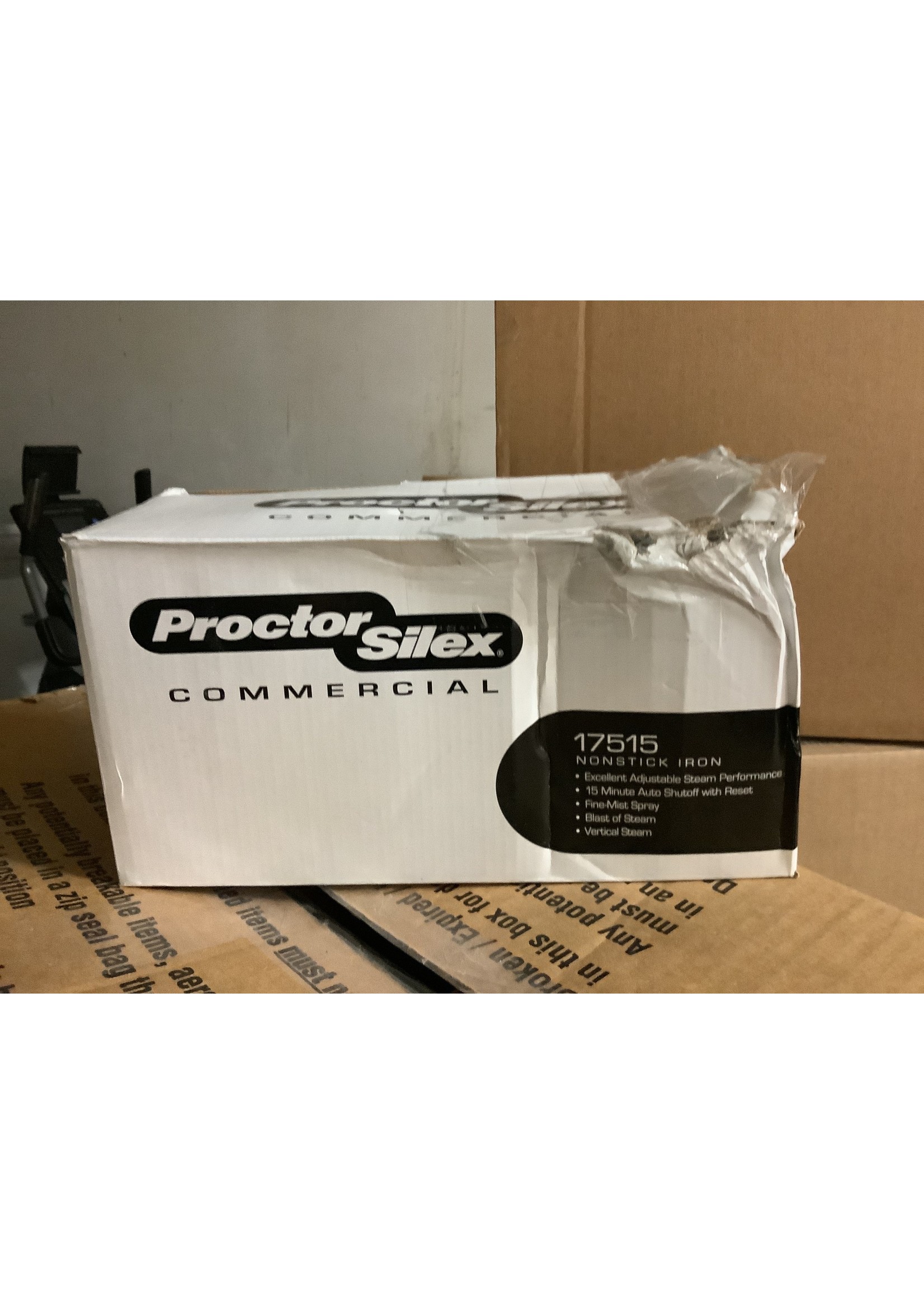 Box damage- Proctor Silex Commercial 17515 Nonstick Iron