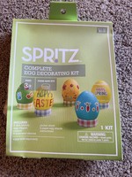Box damage- Spritz Complete Egg Decorating Kit