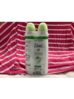 Dove Twin Pack Advanced Care Dry Spray Deodrant Antiperspirant [EXPIRED 1-22}