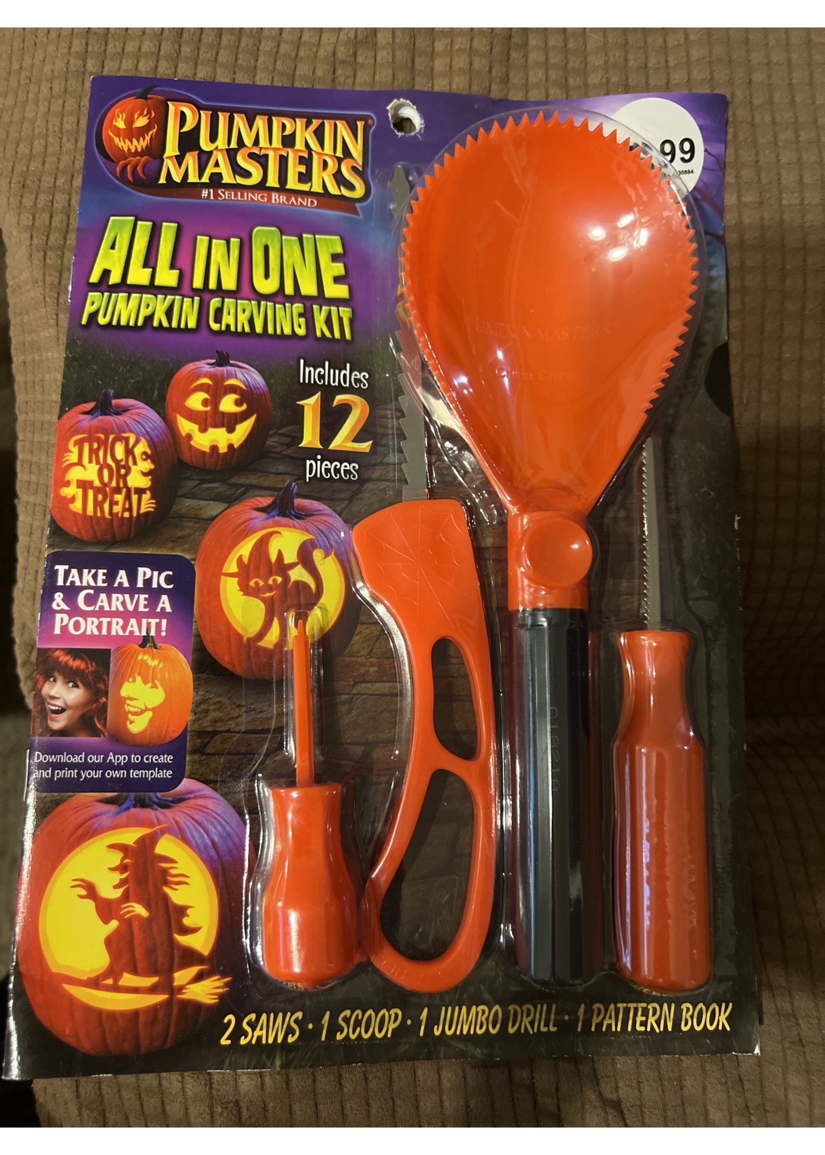 Pumpkin Masters - carving kit 12pc