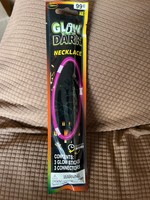 Asst Colors 3pc Glow in the Dark Necklaces