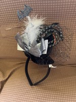 Halloween Black Hat Headband 3+