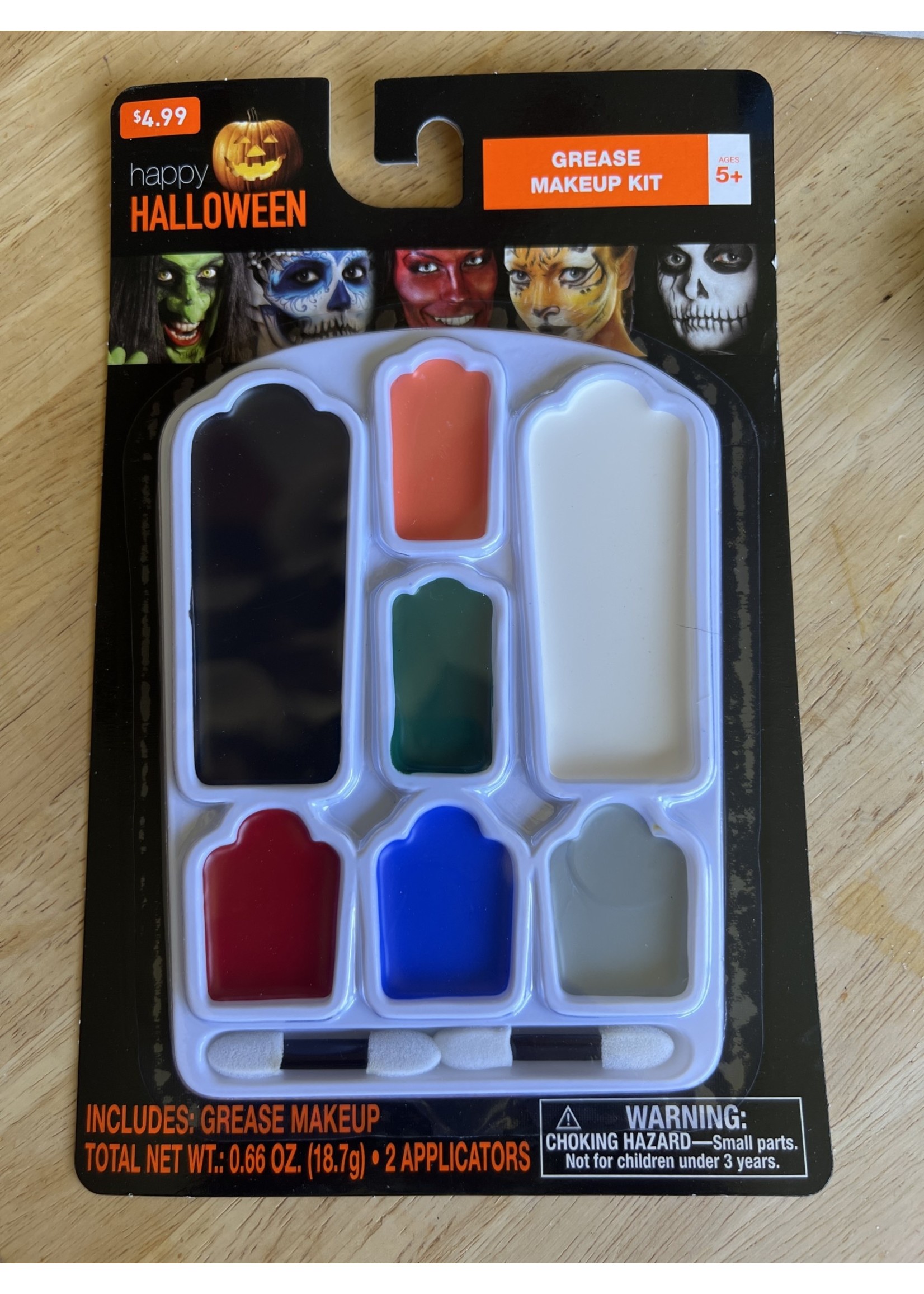 Halloween Grease Makeup Kit