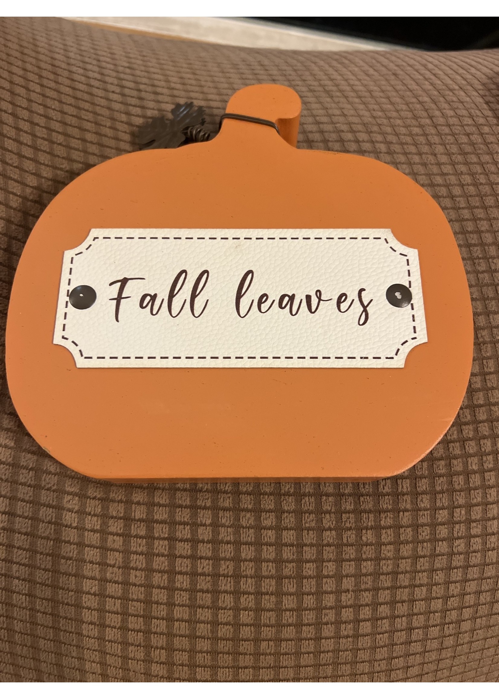 Fall Leaves Pumpkin Table Decor