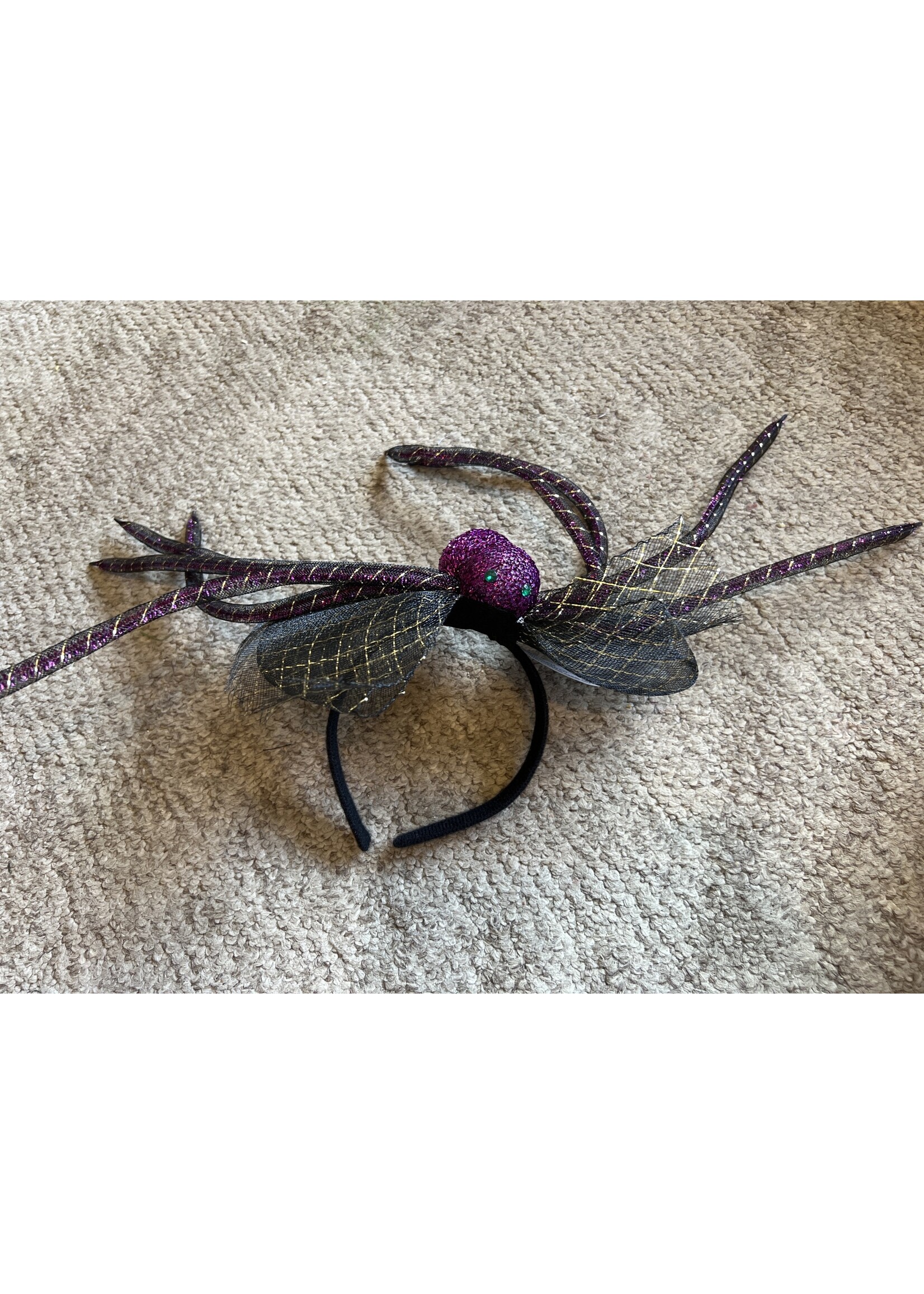 Halloween Purple Spider Headband